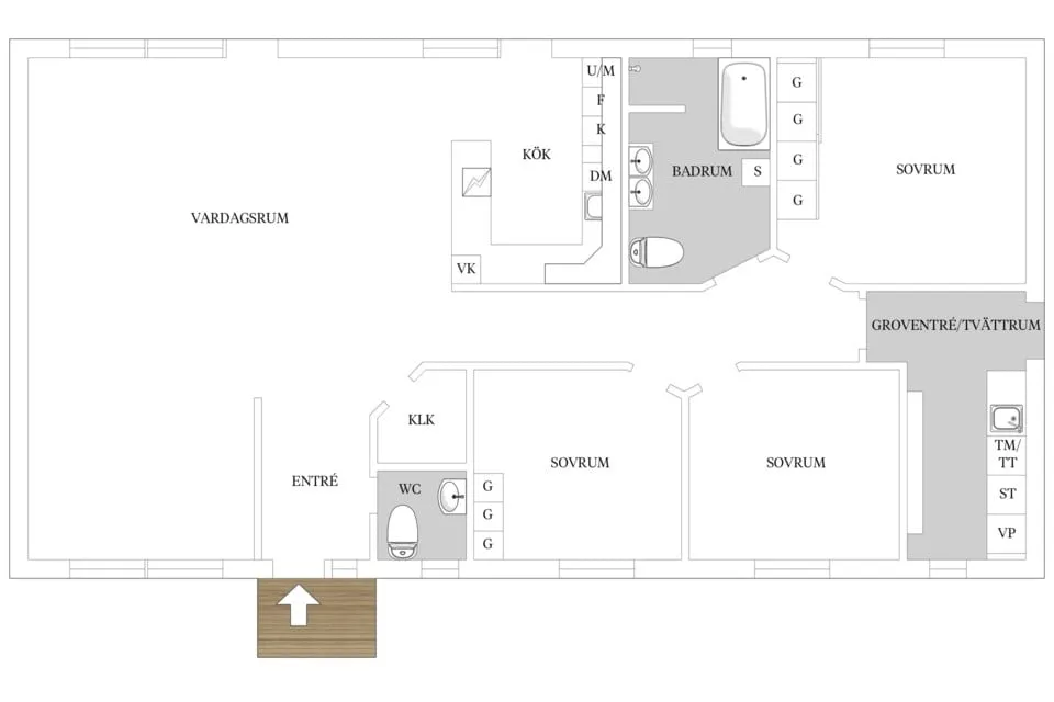 Plan - Stonework Villa with Garden on Canal Street