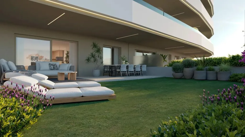 Jardin - New Build Apartments with Infinity Pool in Mijas Costa