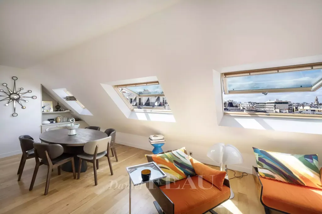 Söögituba - Renovated Parisian Apartment with Panoramic Views