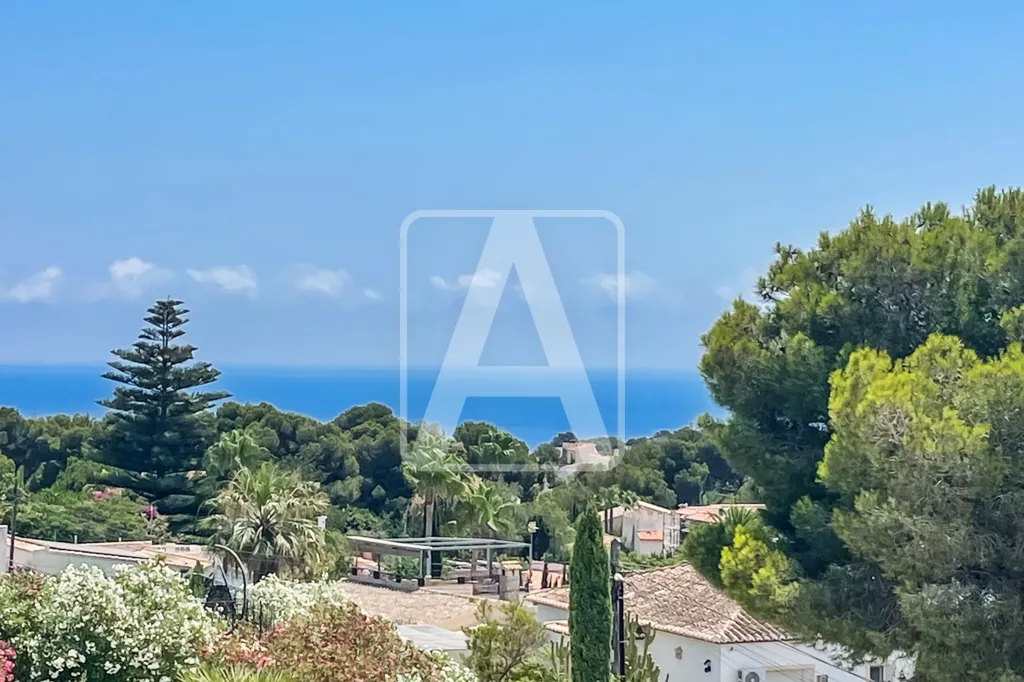 Jardin - Ibiza-Style Villa with Sea View in Javea