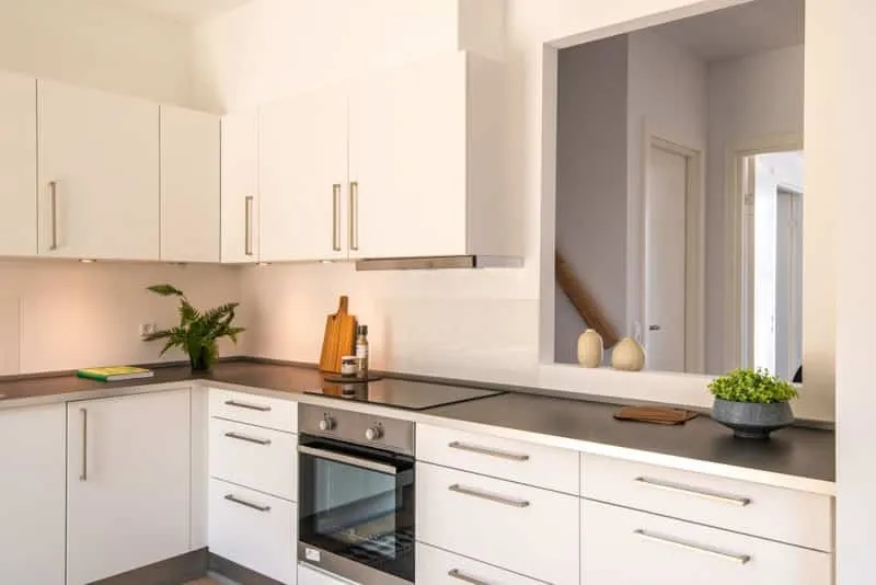 Köök - 4-Bed Apartment with Garden in Agedrup