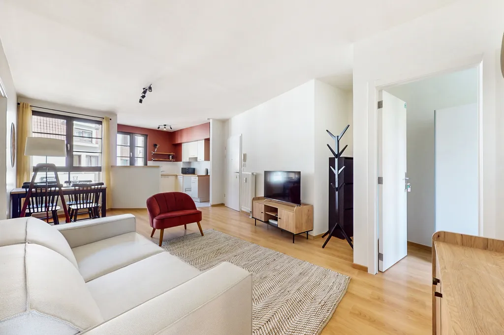Séjour - Appartement 3 chambres à Evere
