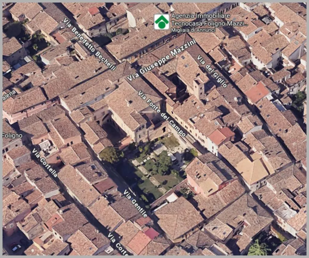 Aerial - Auctioned Apartment with Terrace in Foligno