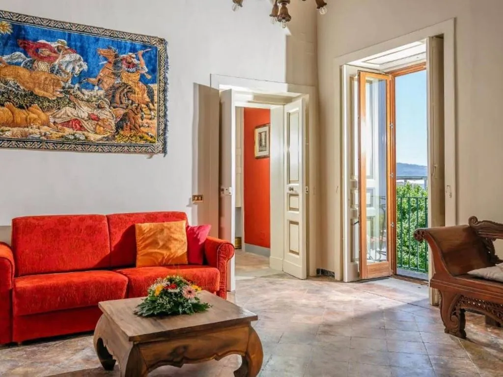 Séjour - Historic Villa with Sea View in Vico Equense