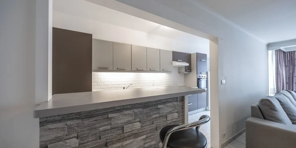 Kitchen - Bright Apartment with Central Location in Ostend