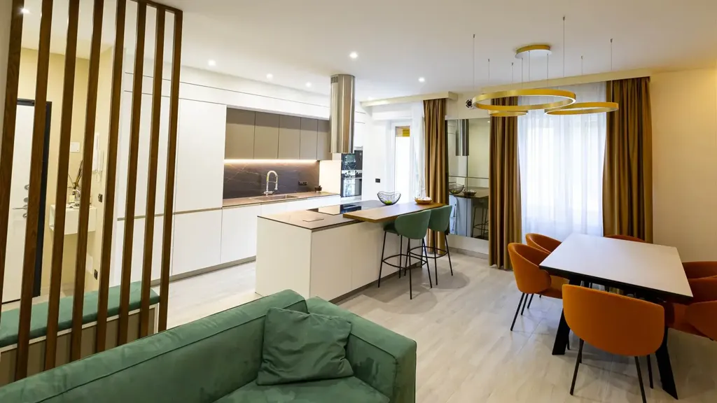 Cuisine - Modernised Triplex with Private Garden in Andora