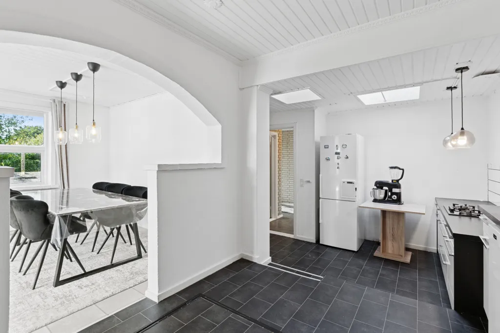 Cuisine - Terraced House with Carport in Brande