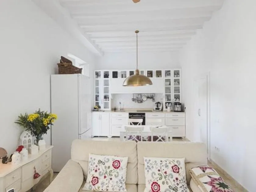 Séjour - Historic Flat with Balcony in Plaza España