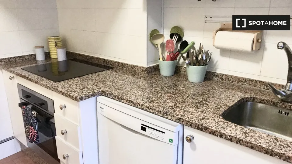 Köök - Furnished Room in Shared Flat, Vigo