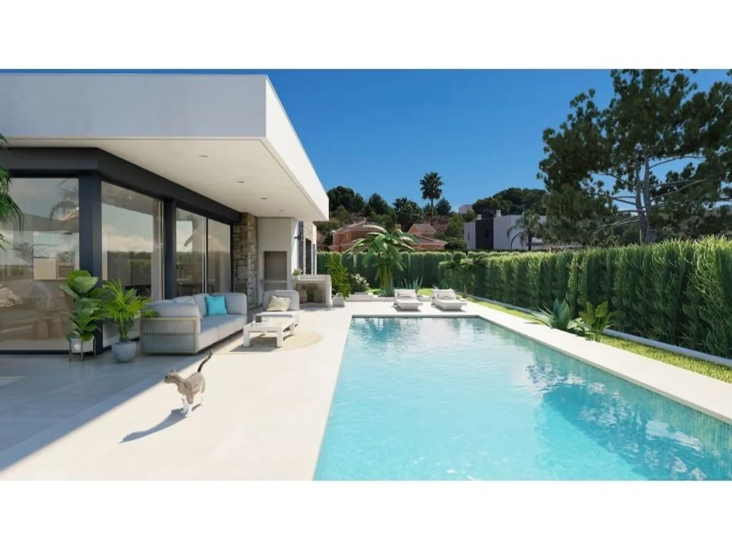 Piscine - Detached House with Sea View in Calpe