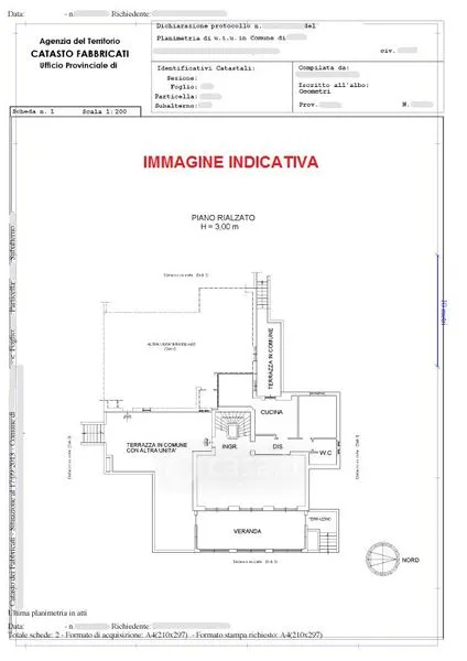 Plan - Bright Apartment with Terrace in Avezzano