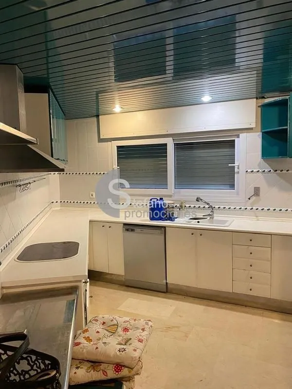 Kitchen - Chalet with Terrace in Pedregalejo, Málaga