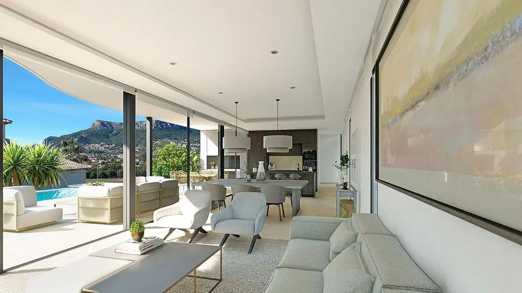 Séjour - Independent Villa with Pool in Calpe
