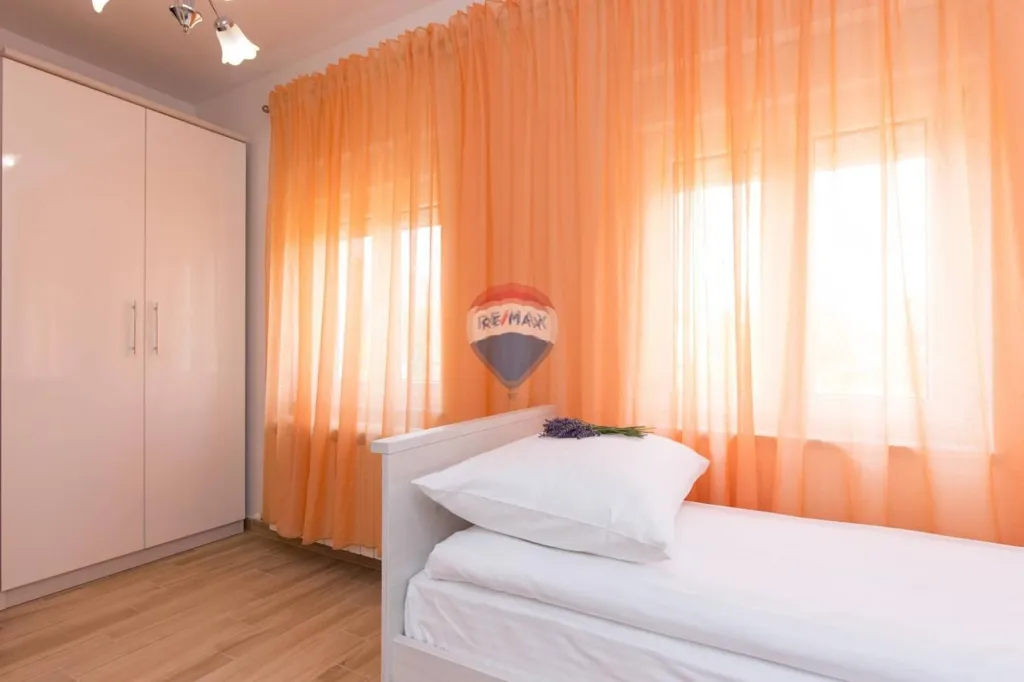 Bedrooms - Apartment with Pool in Tribalj, Vinodolska