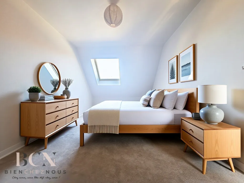 Camere da letto - Duplex Apartment with Garden View in Moisselles