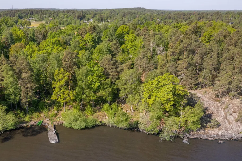 Vista aerea - Charming Cottage with Forest Glade in Ängsholmen