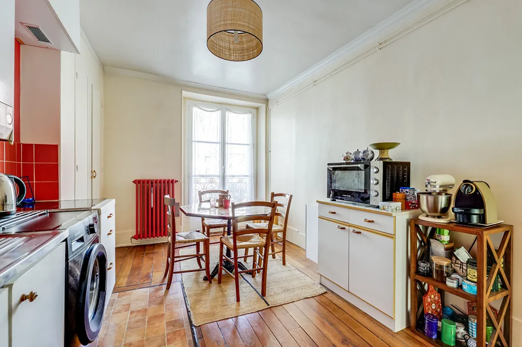 Cuisine - Appartement 3 Pièces avec Parc Privé à Paris 14ème