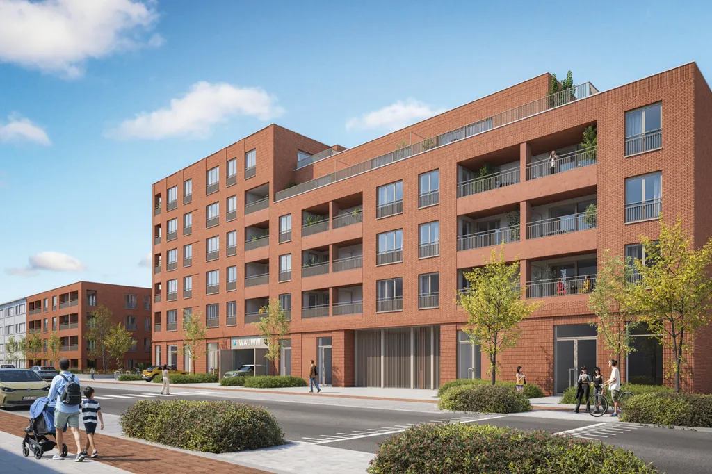 New Build Apartment with Large Terrace in Deurne