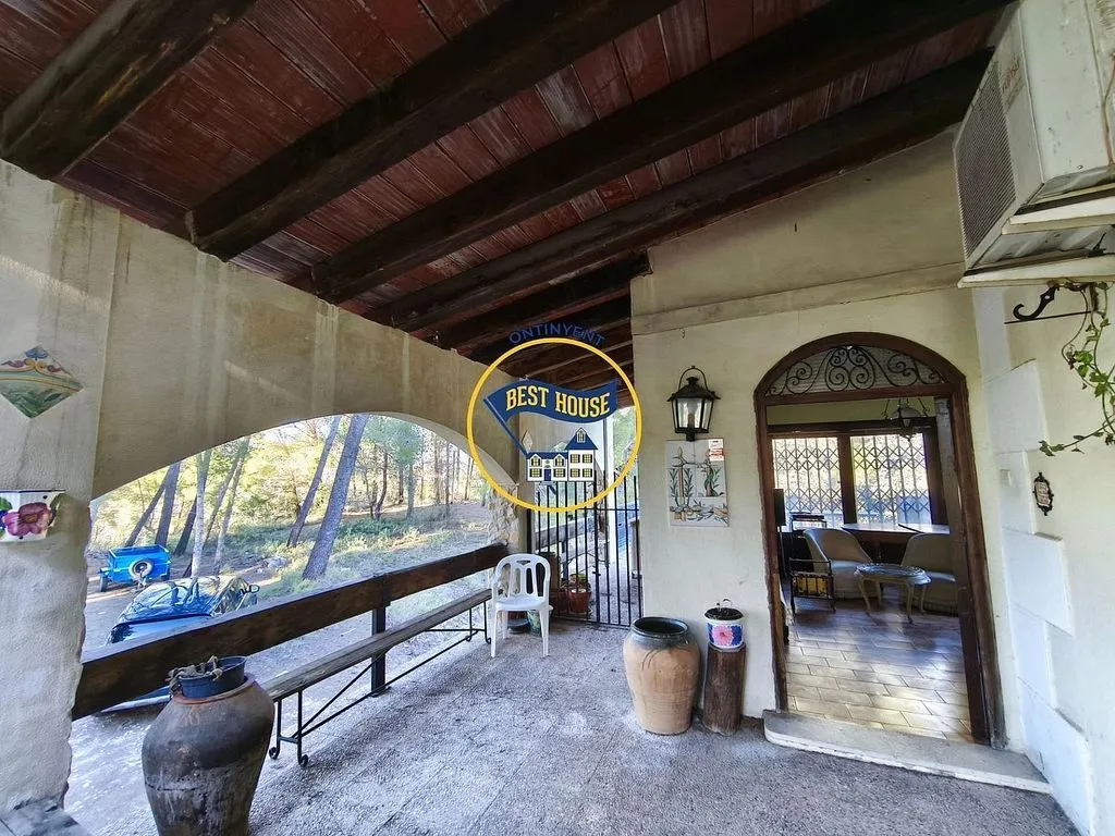 Terrass - Historic House with Pool in Ontinyent, Valencia