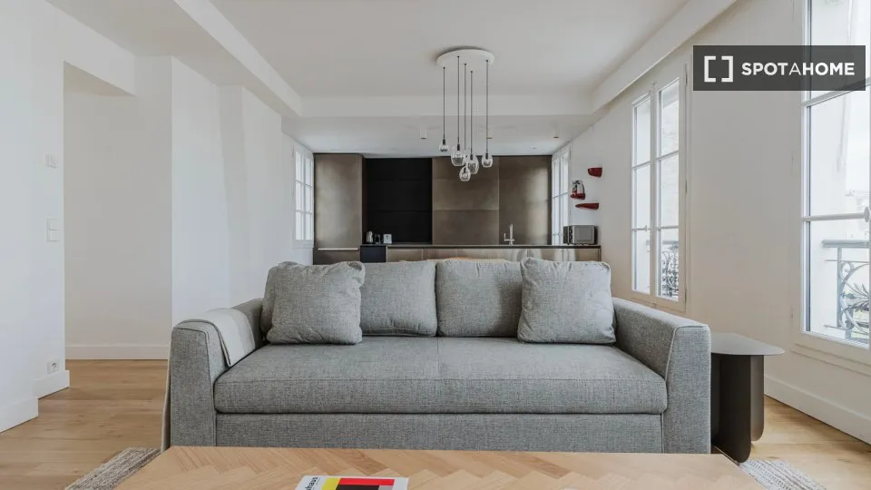 Séjour - Appartement 3 Pièces à Bastille-Popincourt