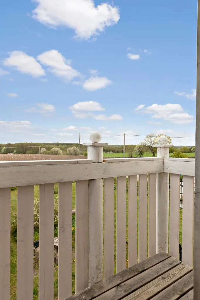Balcon - Charming 1937 House with Garden in Östra Vram