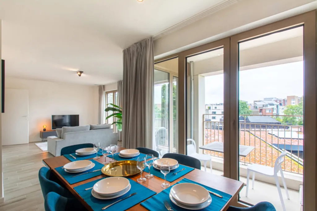 Söögituba - Furnished Flat with Terrace in Antwerp Centre