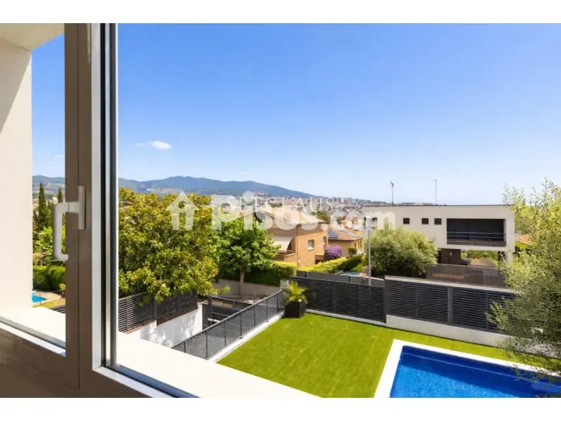 Piscine - Chalet with Private Garden in Alella