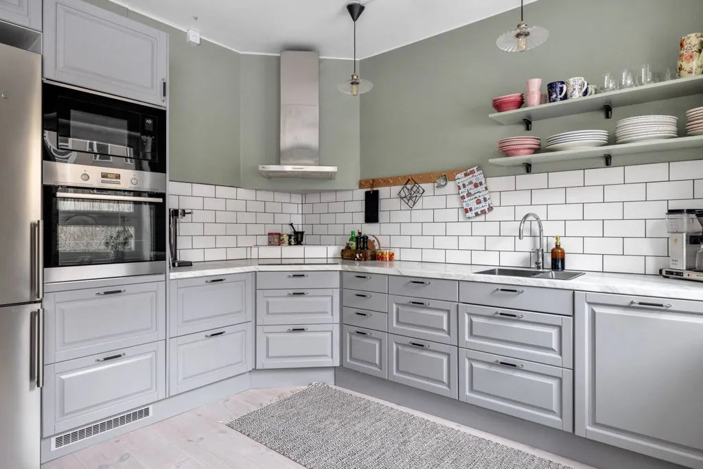 Kitchen - Renovated Flat with Garden in Främre Luthagen