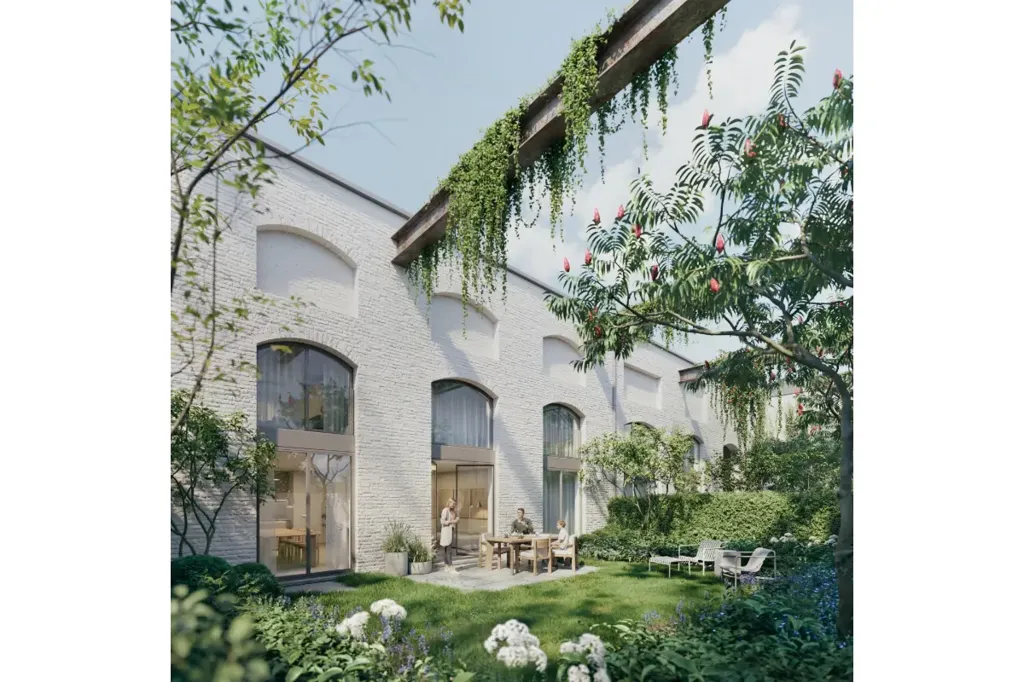 Jardin - Penthouse avec Terrasse à Etterbeek