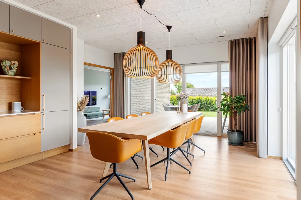 Sala da pranzo - Architect-Designed Villa with South-Facing Terrace in Thisted
