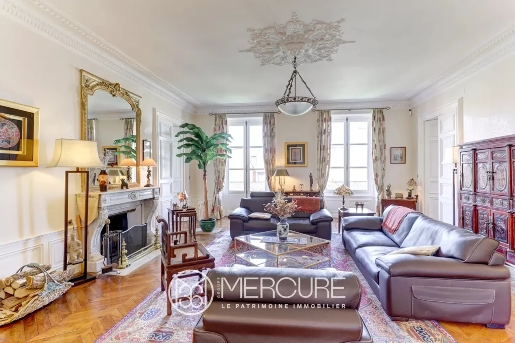 Séjour - Appartement d'Exception dans Hôtel Particier à Clermont-Ferrand