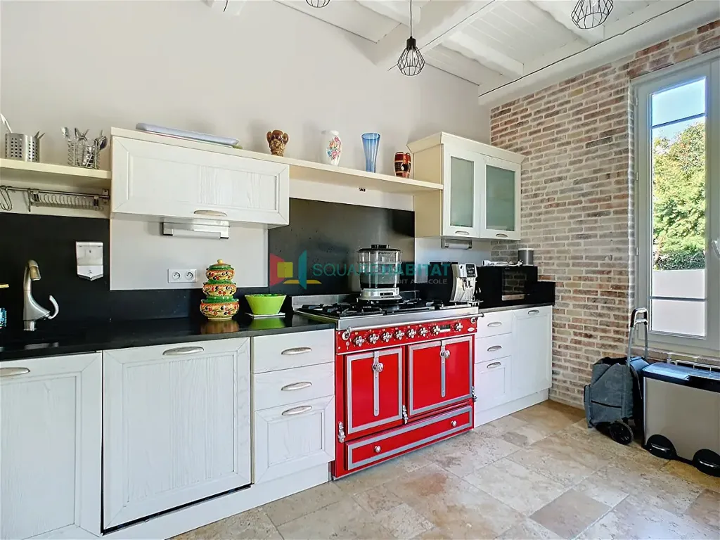 Cuisine - Villa Lumineuse avec Terrasse au Cap d'Antibes