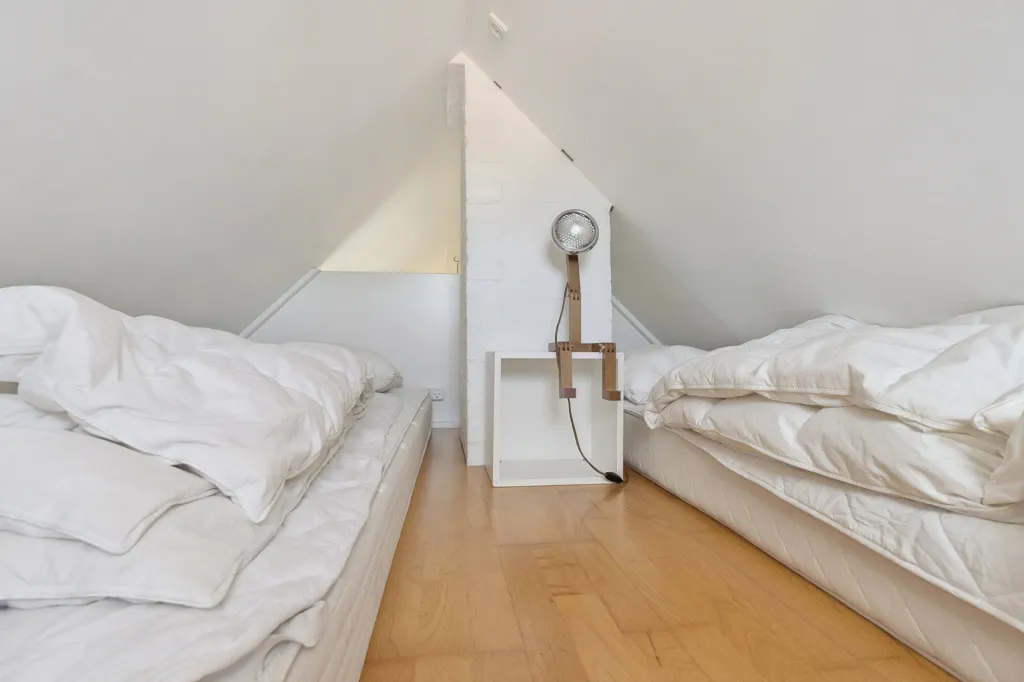 Camere da letto - Historic Apartment with Harbour View in Svaneke