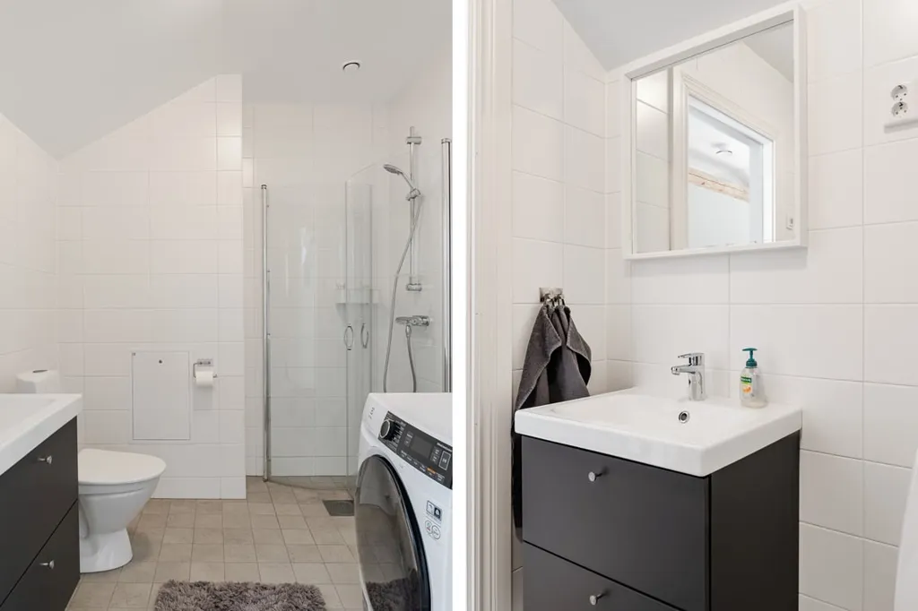 Bagni - Characterful Flat with City Centre Views in Jönköping