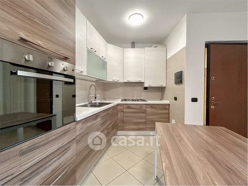 Cuisine - Two-Bedroom Flat with Balcony in Cislago