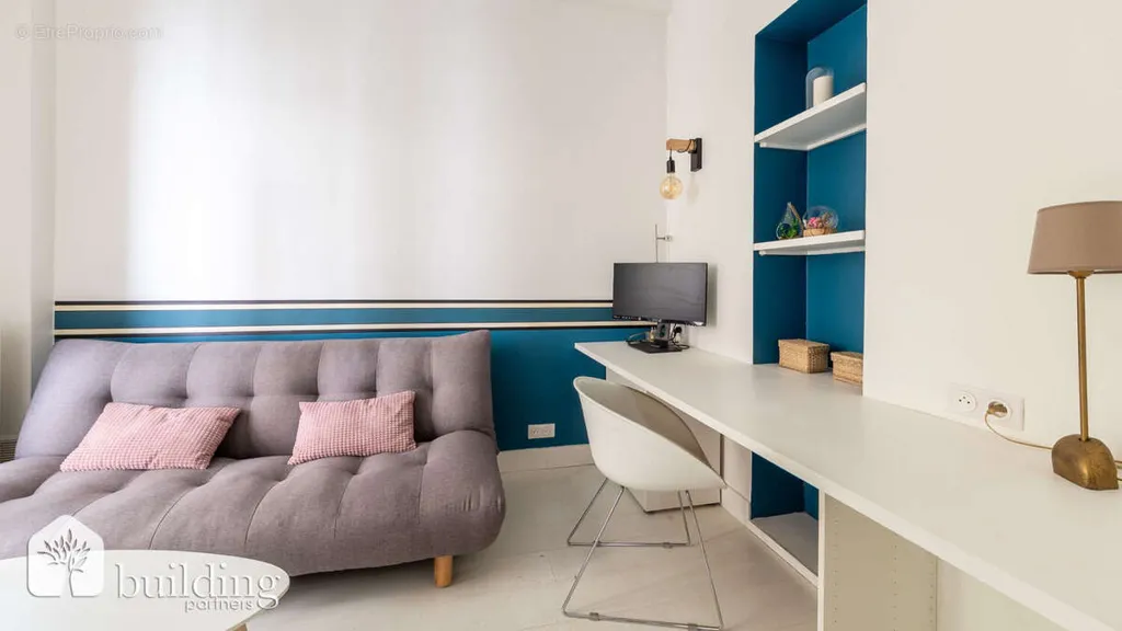 Chambres - Appartement 3 Pièces avec Terrasse au 17e à Paris