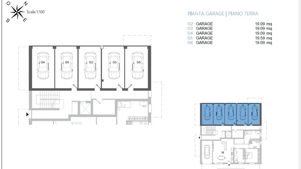 Plan - Modern Apartment with Terraces in Saonara