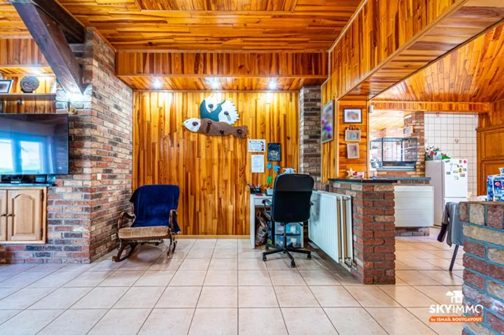 Soggiorno - Charming House with Terrace in Waremme