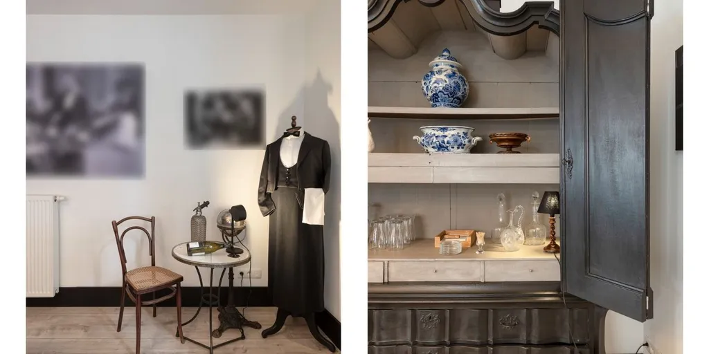 Dining Room - Characterful Flat with Impressive Interior in Oud-Rekem
