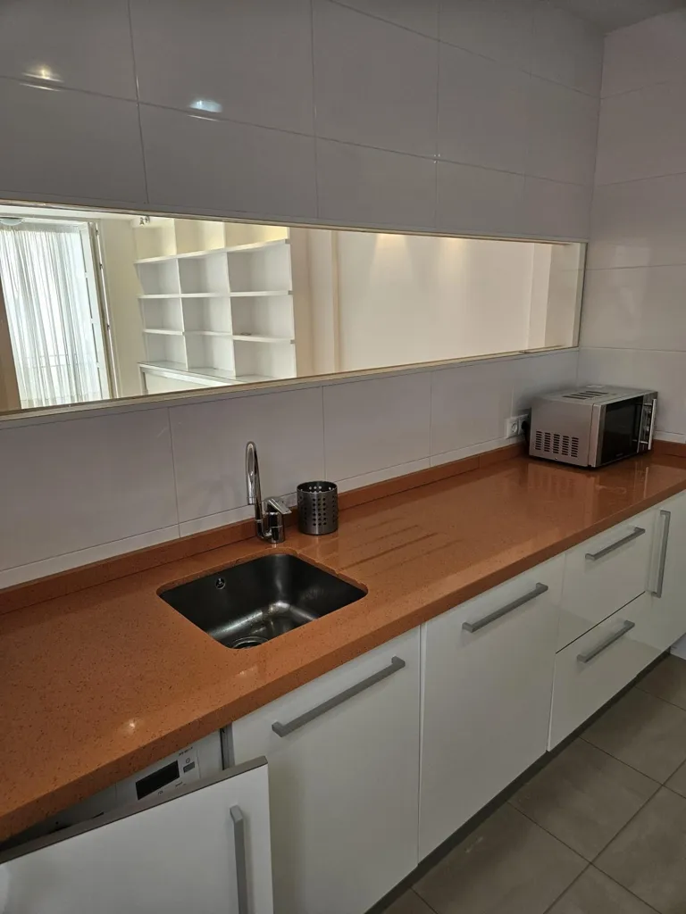 Köök - Flat with Balcony in Seville's Macarena