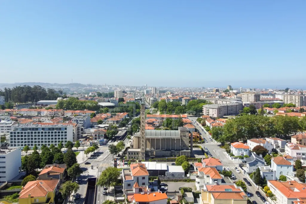 Vue aérienne - T3 Apartment with Parking in Porto