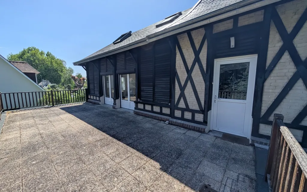 Terrasse - Maison avec Jardin et Terrasse à Sainte-Adresse