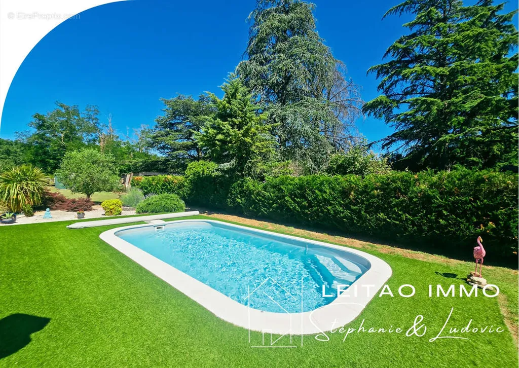 Piscina - Ground Floor House with Pool near Graulhet